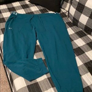 Under Armour teal jogger
